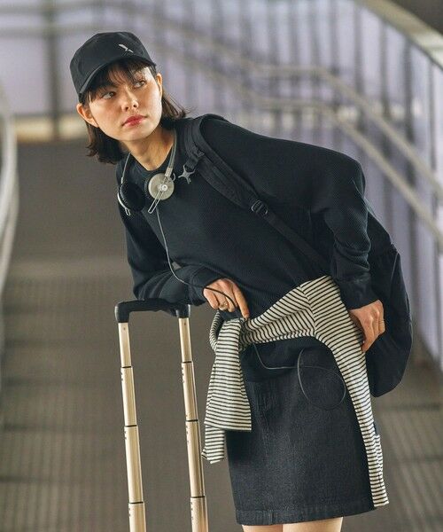 AIGLE / エーグル キャップ | UVカット ワンポイントリフレクトロゴ メッシュキャップ | 詳細7