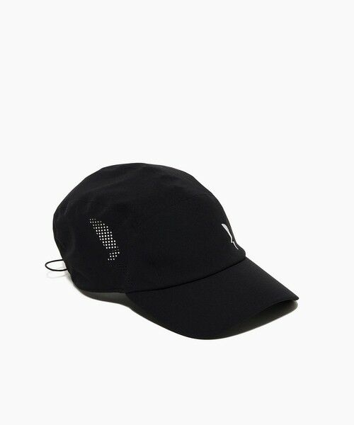 UVカット ワンポイントリフレクトロゴ メッシュキャップ