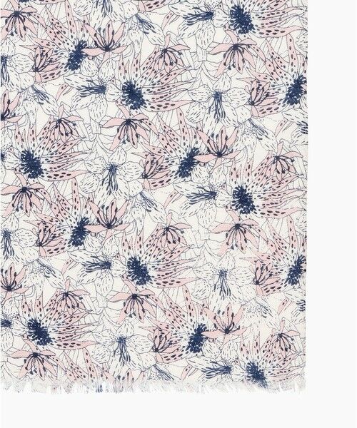 AIGLE / エーグル バンダナ・スカーフ | ボタニカルプリント リネンスカーフ | 詳細3