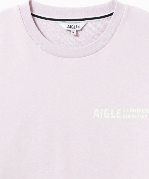 AIGLE / エーグル スウェット | クルーネックロゴスウェットシャツ | 詳細7
