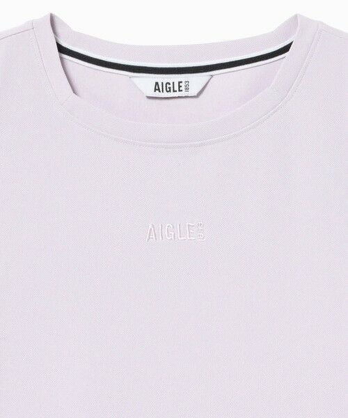 AIGLE / エーグル Tシャツ | 接触冷感ロゴプリントTシャツ | 詳細12