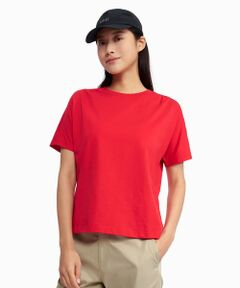【エーグル】エーグル AIGLE 速乾ショートスリーブTシャツ セール】 ショートスリーブストライプTシャツ （カットソー