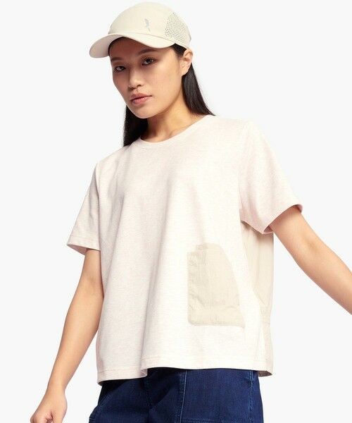 AIGLE / エーグル Tシャツ | UVカット 吸水速乾 ダブルパッチポケット半袖Tシャツ | 詳細11