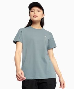 AIGLE / エーグル Tシャツ | 接触冷感 COOL TOUCH ワンポイントバードロゴ 半袖Tシャツ