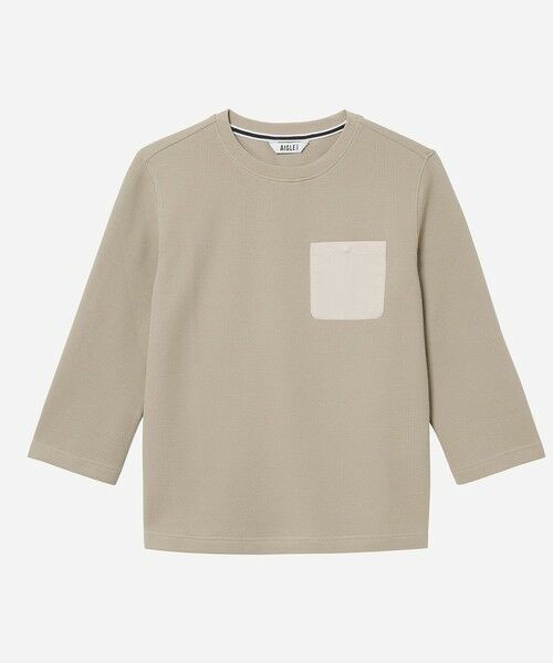AIGLE / エーグル Tシャツ | UVカット ショートスリーブ ワッフルポケット半袖Tシャツ | 詳細11