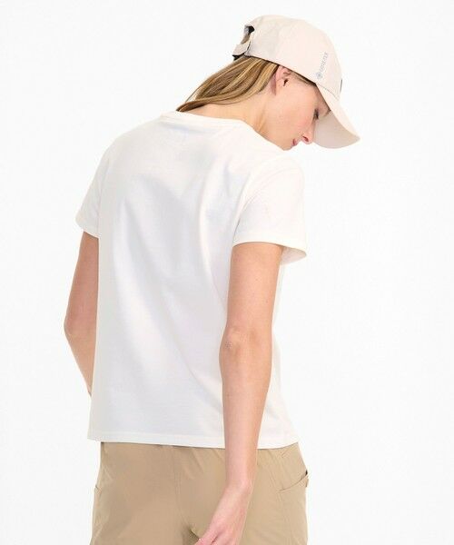 AIGLE / エーグル Tシャツ | UVカット 吸水速乾 リバティプリントロゴ半袖Tシャツ / フラワー 花柄 | 詳細9