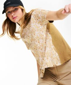 AIGLE / エーグル Tシャツ | リバティプリント 半袖Tシャツ