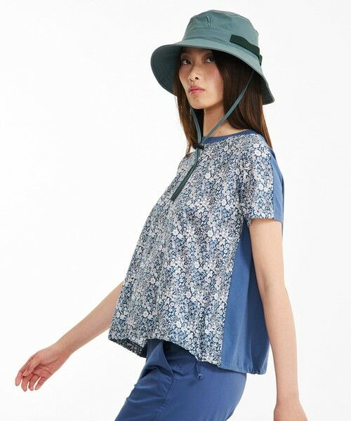 AIGLE / エーグル Tシャツ | リバティプリント 半袖Tシャツ | 詳細6