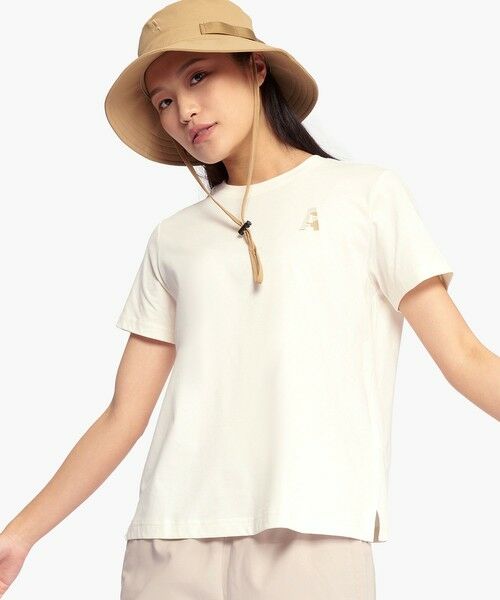 AIGLE / エーグル Tシャツ | 抗菌防臭 吸水速乾 ワンポイント グラフィックロゴ 半袖Tシャツ | 詳細1