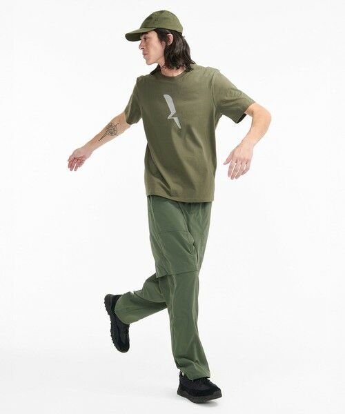 AIGLE / エーグル Tシャツ | エンザイムウォッシュ オーガニックコットンロゴ半袖Tシャツ | 詳細2