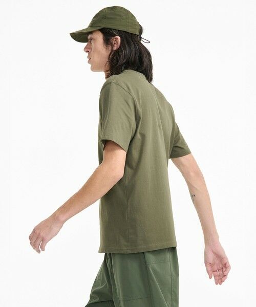 AIGLE / エーグル Tシャツ | エンザイムウォッシュ オーガニックコットンロゴ半袖Tシャツ | 詳細4