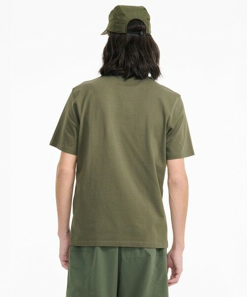 AIGLE / エーグル Tシャツ | エンザイムウォッシュ オーガニックコットンロゴ半袖Tシャツ | 詳細5