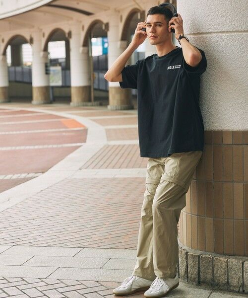 AIGLE / エーグル Tシャツ | 【EC限定】AIGLE オーバーサイズバックプリントロゴ 半袖Tシャツ | 詳細1