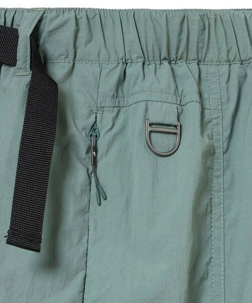 AIGLE / エーグル ミニ・ひざ丈スカート | UVカット 撥水 ストラップ 裾スリットスカート | 詳細9