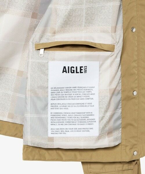 AIGLE / エーグル その他アウター | GORE-TEX ゴアテックス 防水 防風性 透湿性 2レイヤーフーデッドジャケット RP | 詳細14