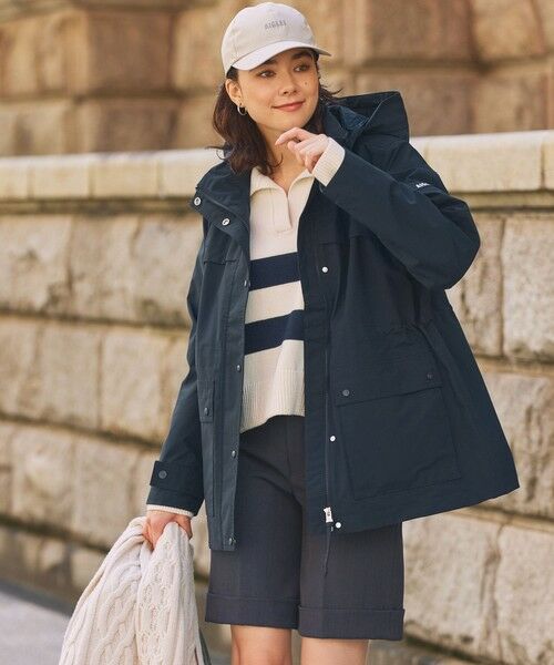 AIGLE / エーグル その他アウター | GORE-TEX 防風 防水 透湿 2レイヤージャケット RP フード脱着可 | 詳細15