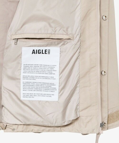 AIGLE / エーグル その他アウター | GORE-TEX ゴアテックス 防水性・透湿性・防風性 2レイヤージャケット RP フード取り外し可 | 詳細13