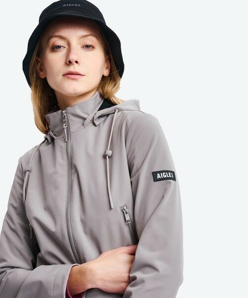 AIGLE / エーグル その他アウター | ソフトシェル ストレッチ 撥水 通気性 3レイヤージャケット | 詳細2