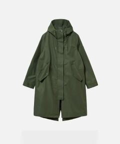 AIGLE / エーグル その他アウター | 透湿防水 ロングフーデッドフィッシュテールジャケット T-KIT