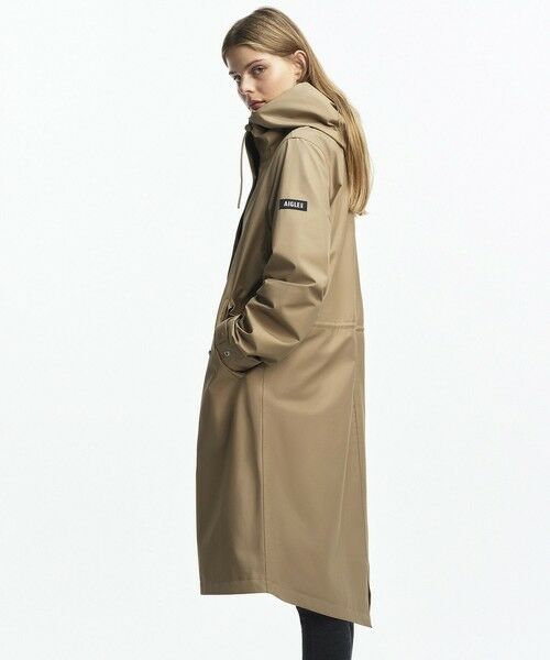 AIGLE / エーグル その他アウター | 透湿防水 ロングフーデッドフィッシュテールジャケット T-KIT | 詳細5