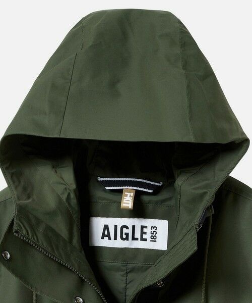 AIGLE / エーグル その他アウター | 透湿防水 ロングフーデッドフィッシュテールジャケット T-KIT | 詳細10