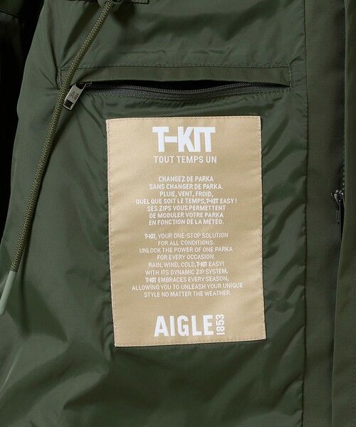 AIGLE / エーグル その他アウター | 透湿防水 ロングフーデッドフィッシュテールジャケット T-KIT | 詳細18