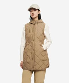 AIGLE / エーグル ダウンジャケット・ベスト | PrimaLoft中綿 撥水 インサレーション ダイヤモンドキルティングミドルベスト