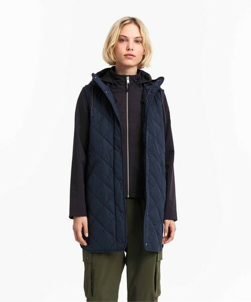 AIGLE / エーグル ダウンジャケット・ベスト | PrimaLoft中綿 撥水 インサレーション ダイヤモンドキルティングミドルベスト | 詳細3