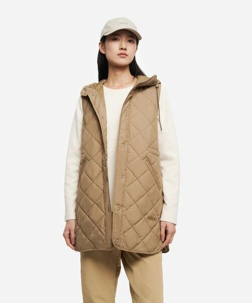 AIGLE / エーグル ダウンジャケット・ベスト | PrimaLoft中綿 撥水 インサレーション ダイヤモンドキルティングミドルベスト | 詳細19