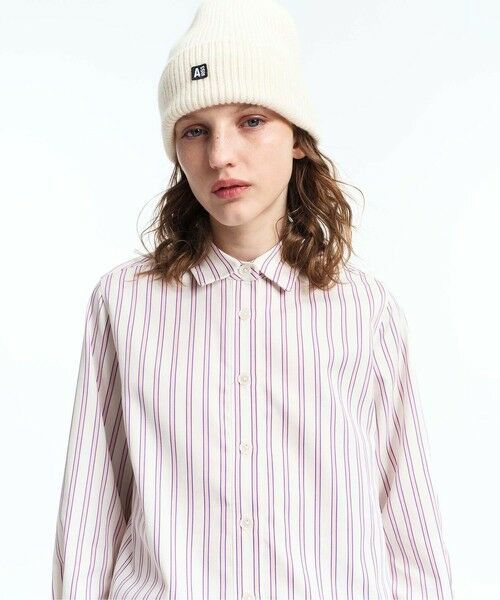 AIGLE / エーグル シャツ・ブラウス | 吸水速乾 ストライプロングスリーブシャツ | 詳細1