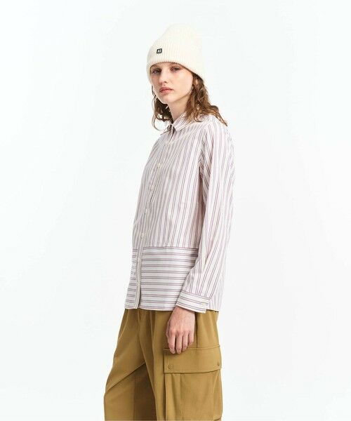 AIGLE / エーグル シャツ・ブラウス | 吸水速乾 ストライプロングスリーブシャツ | 詳細4