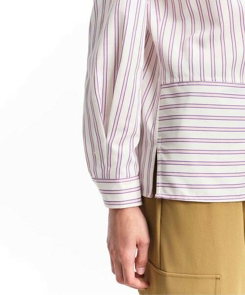 AIGLE / エーグル シャツ・ブラウス | 吸水速乾 ストライプロングスリーブシャツ | 詳細6