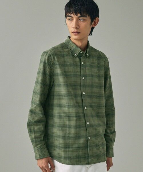 AIGLE / エーグル シャツ・ブラウス | 吸水速乾 オックスフォードボタンダウンチェックシャツ | 詳細12