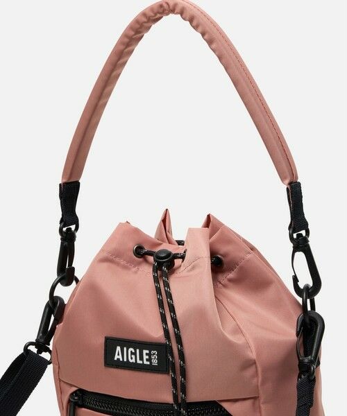 AIGLE / エーグル ショルダーバッグ | 撥水 アーバン 巾着バッグ / ミニショルダーバッグ | 詳細13