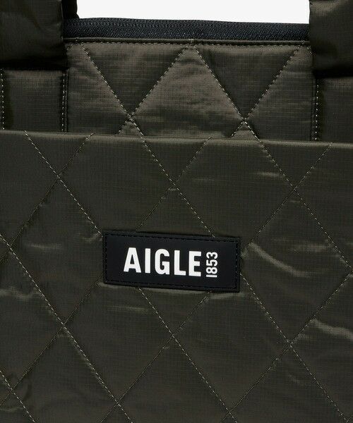 AIGLE / エーグル トートバッグ | キルティング 2wayショルダーバッグ ミニポーチ付き | 詳細6
