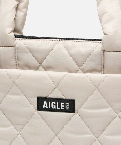 AIGLE / エーグル トートバッグ | キルティング 2wayショルダーバッグ ミニポーチ付き | 詳細15