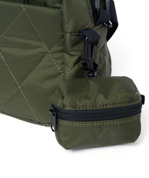 AIGLE / エーグル ショルダーバッグ | 撥水 キルティングミニダッフルバッグ イヤホンポーチ付き | 詳細4