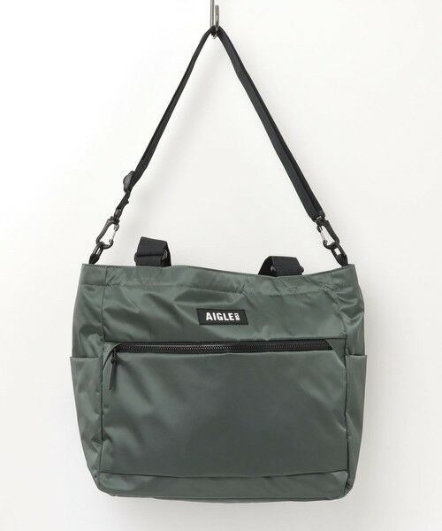 AIGLE/エーグル 撥水 アーバン 2wayトートバッグ グレー FREE AIGLE/エーグル 撥水 アーバン 2wayトートバッグ グレー FREE