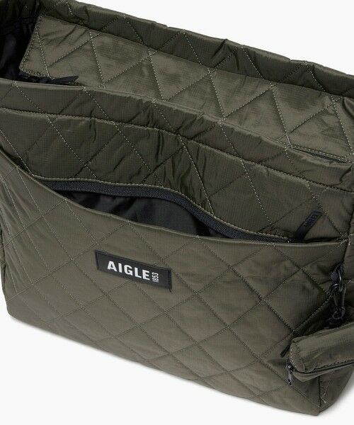 AIGLE / エーグル トートバッグ | キルティング 2wayトートバッグ イヤホンポーチ付き | 詳細8