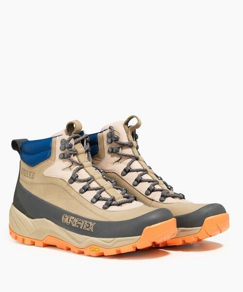 AIGLE/エーグル GORE-TEX ゴアテックス オーバートラック ハイキングシューズ ビブラムソール ベージュ 36(23.0cm) AIGLE/エーグル GORE-TEX ゴアテックス オーバートラック ハイキングシューズ ビブラムソール ベージュ 36(23.0cm)