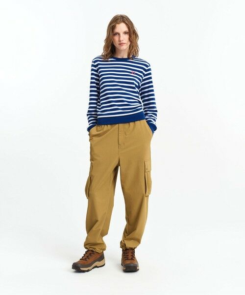 AIGLE / エーグル スウェット | UVカット フレンチテリーボーダースウェット | 詳細2