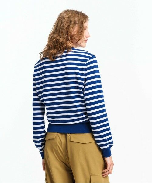 AIGLE / エーグル スウェット | UVカット フレンチテリーボーダースウェット | 詳細5