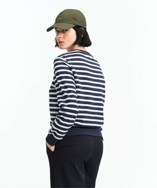 AIGLE / エーグル スウェット | UVカット フレンチテリーボーダースウェット | 詳細10