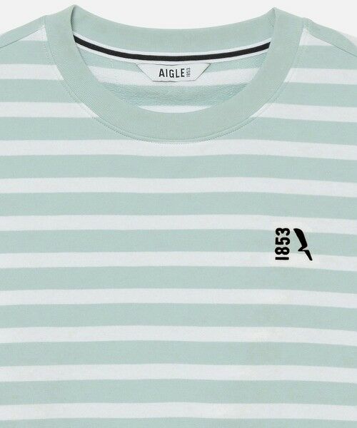 AIGLE / エーグル スウェット | UVカット フレンチテリーボーダースウェット | 詳細16