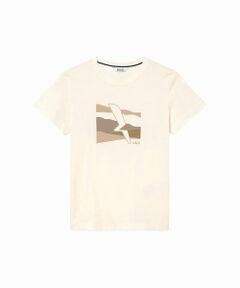 AIGLE / エーグル Tシャツ | 吸水速乾 抗菌防臭 プリント半袖Tシャツ
