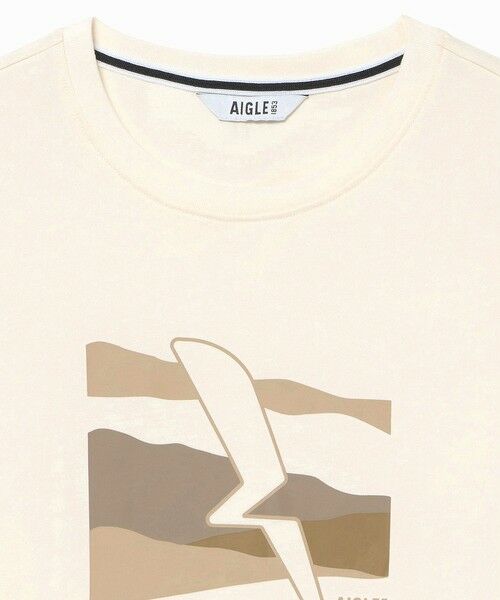 AIGLE / エーグル Tシャツ | 吸水速乾 抗菌防臭 プリント半袖Tシャツ | 詳細2