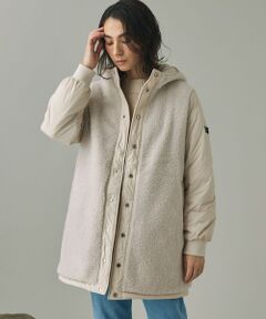 AIGLE / エーグル その他アウター | DUPONT SORONA中綿 撥水 インサレーション リバーシブル キルティングボアジャケット