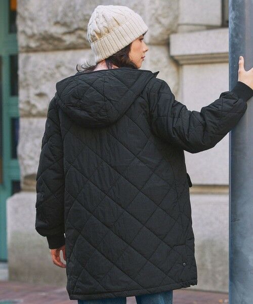 AIGLE / エーグル その他アウター | DUPONT SORONA中綿 撥水 インサレーション リバーシブル キルティングボアジャケット | 詳細3