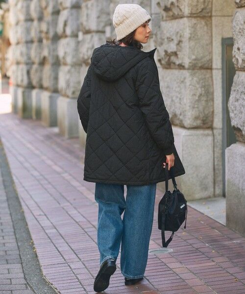 AIGLE / エーグル その他アウター | DUPONT SORONA中綿 撥水 インサレーション リバーシブル キルティングボアジャケット | 詳細5