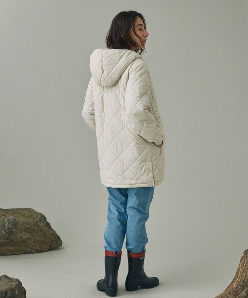 AIGLE / エーグル その他アウター | DUPONT SORONA中綿 撥水 インサレーション リバーシブル キルティングボアジャケット | 詳細16